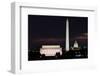 Washington DC National Mall at Sunrise, including Lincoln Memorial, Monument and United States Capi-Orhan-Framed Photographic Print