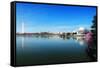 Washington Dc Panorama-Songquan Deng-Framed Stretched Canvas