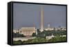 Washington Dc Skyline-Matthew Carroll-Framed Stretched Canvas