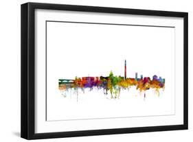 Washington DC Skyline-Michael Tompsett-Framed Art Print