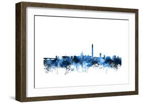 Washington DC Skyline-Michael Tompsett-Framed Art Print