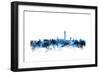 Washington DC Skyline-Michael Tompsett-Framed Premium Giclee Print