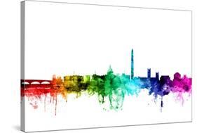 Washington DC Skyline-Michael Tompsett-Stretched Canvas