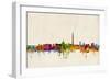 Washington DC Skyline-Michael Tompsett-Framed Art Print