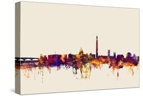 Washington DC Skyline-Michael Tompsett-Stretched Canvas