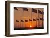 Washington DC Sunset.-Jon Hicks-Framed Photographic Print