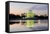 Washington Dc, Thomas Jefferson Memorial at Sunrise - United States-Orhan-Framed Stretched Canvas