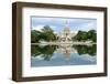 Washington Dc, US Capitol Building and Mirror Reflection on Water-Orhan-Framed Photographic Print