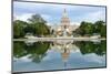 Washington Dc, US Capitol Building and Mirror Reflection on Water-Orhan-Mounted Photographic Print