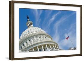 Washington Dc, US Capitol Building Dome-Orhan-Framed Photographic Print