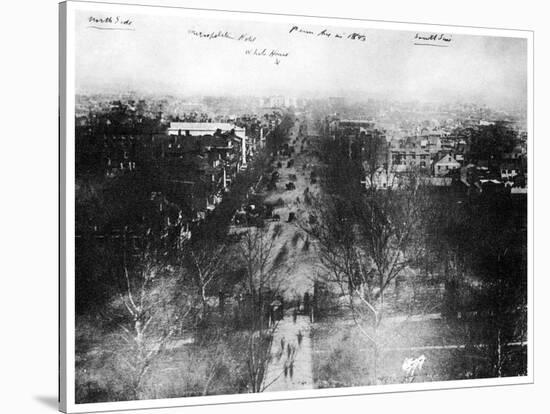 Washington Dc, USA, 1843-MATHEW B BRADY-Stretched Canvas