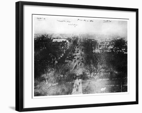 Washington Dc, USA, 1843-MATHEW B BRADY-Framed Giclee Print