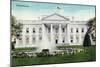 Washington DC, View of the White House-Lantern Press-Mounted Art Print