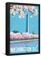 Washington DC, Washington Monument-null-Framed Poster