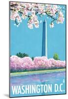 Washington DC, Washington Monument-null-Mounted Poster