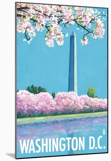 Washington DC, Washington Monument-null-Mounted Poster