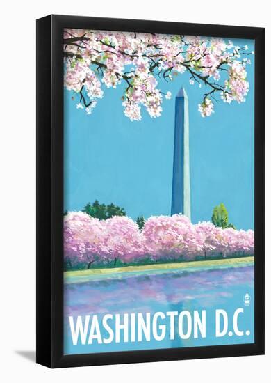 Washington DC, Washington Monument-null-Framed Poster