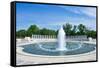 Washington DC - World War II Memorial-Orhan-Framed Stretched Canvas