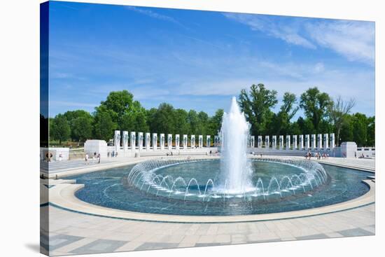 Washington DC - World War II Memorial-Orhan-Stretched Canvas