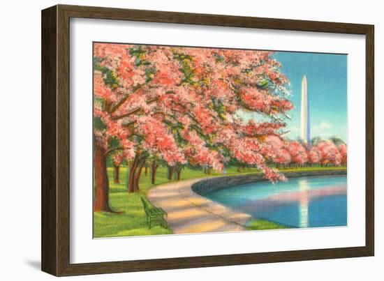 Washington Dc-Alan Paul-Framed Premium Giclee Print