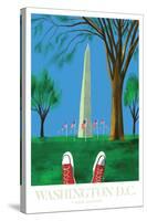 Washington DC-Mark Ulriksen-Stretched Canvas