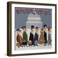 Washington DC-null-Framed Giclee Print