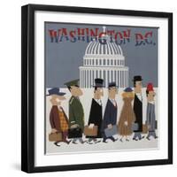 Washington DC-null-Framed Giclee Print