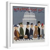 Washington DC-null-Framed Giclee Print