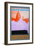 Washington DC-David Studwell-Framed Giclee Print