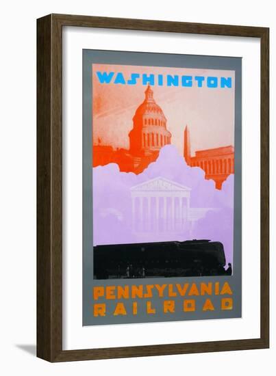 Washington DC-David Studwell-Framed Giclee Print