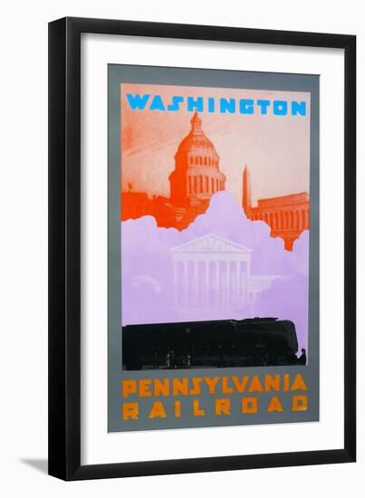 Washington DC-David Studwell-Framed Giclee Print