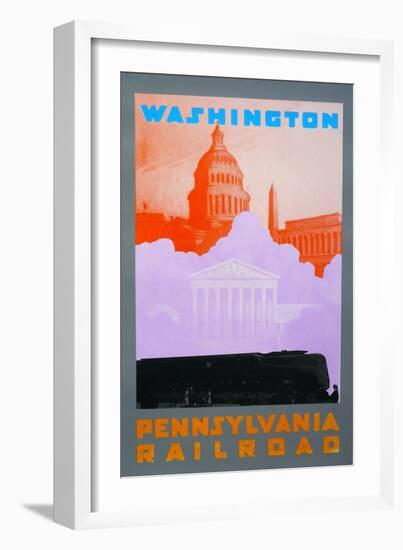 Washington DC-David Studwell-Framed Giclee Print