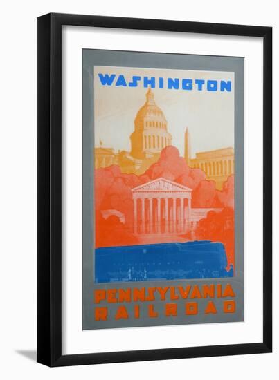 Washington DC-David Studwell-Framed Giclee Print