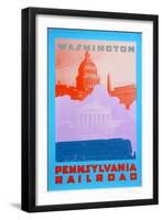 Washington DC-David Studwell-Framed Giclee Print