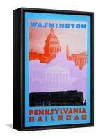 Washington DC-David Studwell-Framed Stretched Canvas