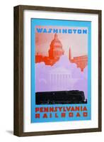 Washington DC-David Studwell-Framed Giclee Print