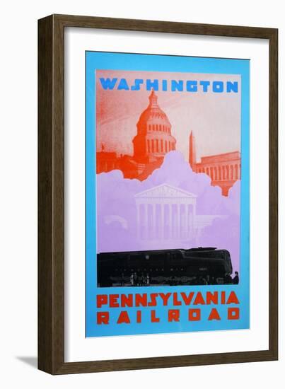 Washington DC-David Studwell-Framed Giclee Print