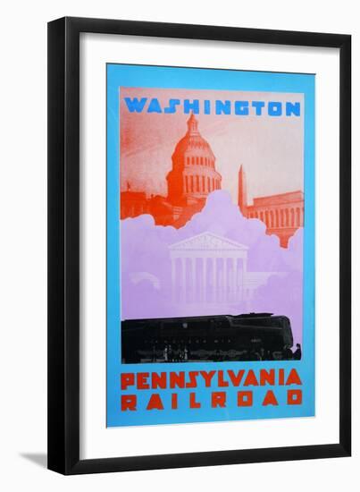 Washington DC-David Studwell-Framed Giclee Print