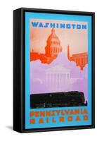 Washington DC-David Studwell-Framed Stretched Canvas