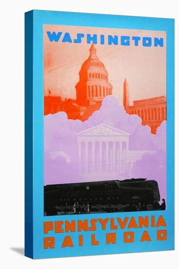 Washington DC-David Studwell-Stretched Canvas