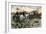 Washington Directing the Siege of Yorktown, Virginia, During the American Revolution, 1781-null-Framed Giclee Print