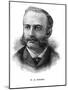 Washington E Connor, Partner and Broker of the Jay Gould Stochbroking Firm, 1885-null-Mounted Giclee Print