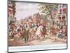 Washington Enters New York, C.1910-null-Mounted Giclee Print