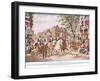 Washington Enters New York, C.1910-null-Framed Giclee Print