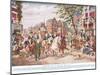 Washington Enters New York, C.1910-null-Mounted Giclee Print