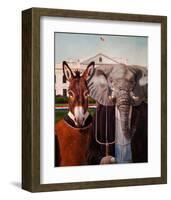 Washington Gothic-Lucia Heffernan-Framed Art Print