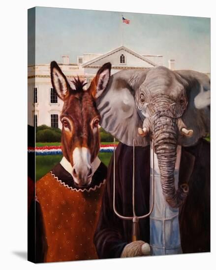 Washington Gothic-Lucia Heffernan-Stretched Canvas