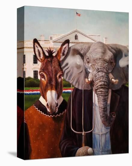 Washington Gothic-Lucia Heffernan-Stretched Canvas