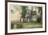 Washington Headquarters at Battle of Brandywine, New York-null-Framed Premium Giclee Print