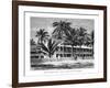 Washington Hotel, Colón, Panama, 19th Century-Vuillier-Framed Giclee Print